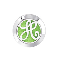 HKM-616467 Hollow Design Stainless Steel Cufflinks for Aromatherapy with Essential Oil Chamber