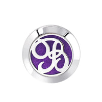 HKM-616467 Hollow Design Stainless Steel Cufflinks for Aromatherapy with Essential Oil Chamber