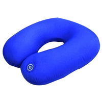 HKM-616467 U-Shaped Neck Massage Pillow with 6 Massage Patterns and Music Function - Available in Red, Blue, and Black