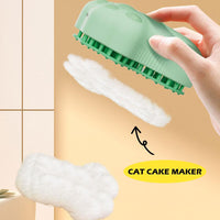 HKM-616723 Electric Grooming Brush for Cats and Dogs with Deep Cleaning and USB Charging