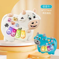 HKM-616787 Musical Cow Keyboard Toy for Kids - Educational Learning Instrument for Early Childhood Development