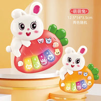 HKM-616787 Musical Cow Keyboard Toy for Kids - Educational Learning Instrument for Early Childhood Development