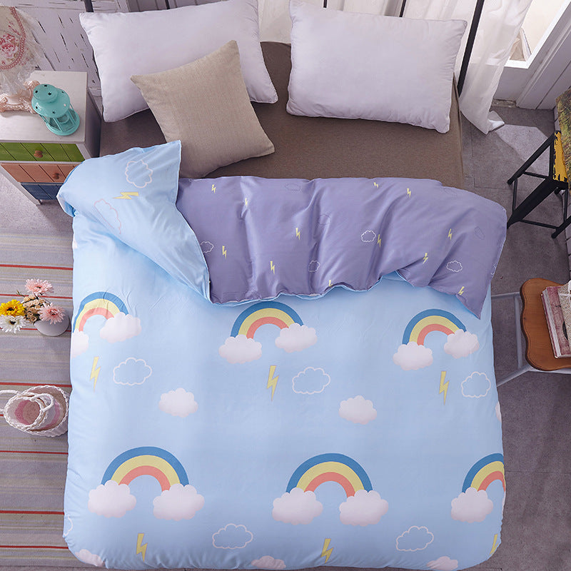 HKM-616787 Skin-Friendly Acetate Fiber Quilt Cover for Comfortable Sleep