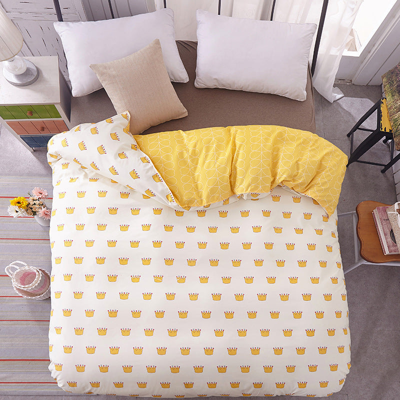 HKM-616787 Skin-Friendly Acetate Fiber Quilt Cover for Comfortable Sleep