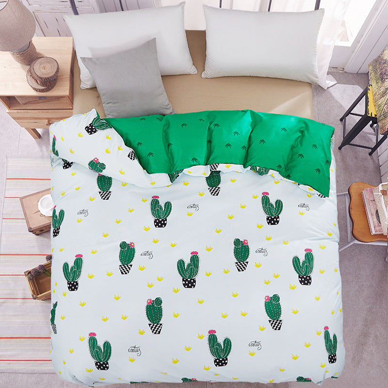 HKM-616787 Skin-Friendly Acetate Fiber Quilt Cover for Comfortable Sleep