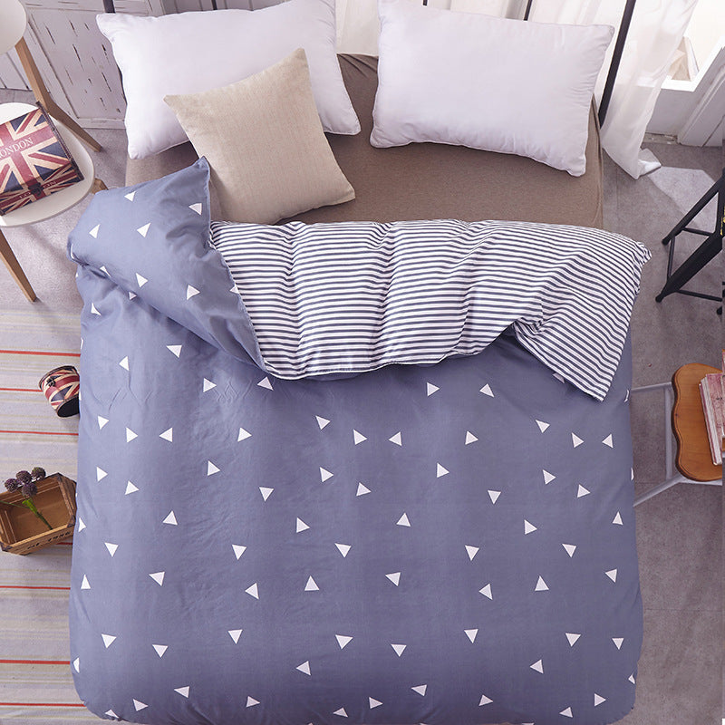 HKM-616787 Skin-Friendly Acetate Fiber Quilt Cover for Comfortable Sleep