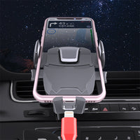 HKM-616851 3-in-1 Suction Cup Air Outlet Phone Holder for Car and Home Use - Fits 60MM-90MM Screens