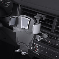 HKM-616851 3-in-1 Suction Cup Air Outlet Phone Holder for Car and Home Use - Fits 60MM-90MM Screens