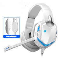HKM-616851 Wired Headset with In-line Control and Microphone for PC Gaming