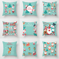 HKM-616915 Christmas Cartoon Pillowcase Cover in Polyester for Home and Outdoor Decor