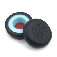 HKM-616979 Earphone Foam Sleeves with Black and Red Mesh Cover for Qiteli B825
