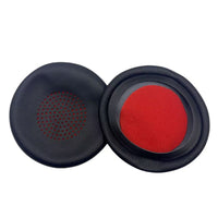 HKM-616979 Earphone Foam Sleeves with Black and Red Mesh Cover for Qiteli B825
