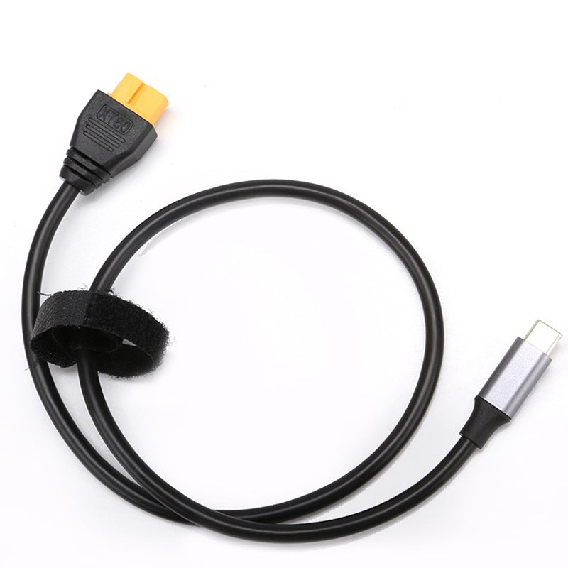 HKM-617171 20V Charger Adapter Cable with USB-C Input and Silicone Sheath