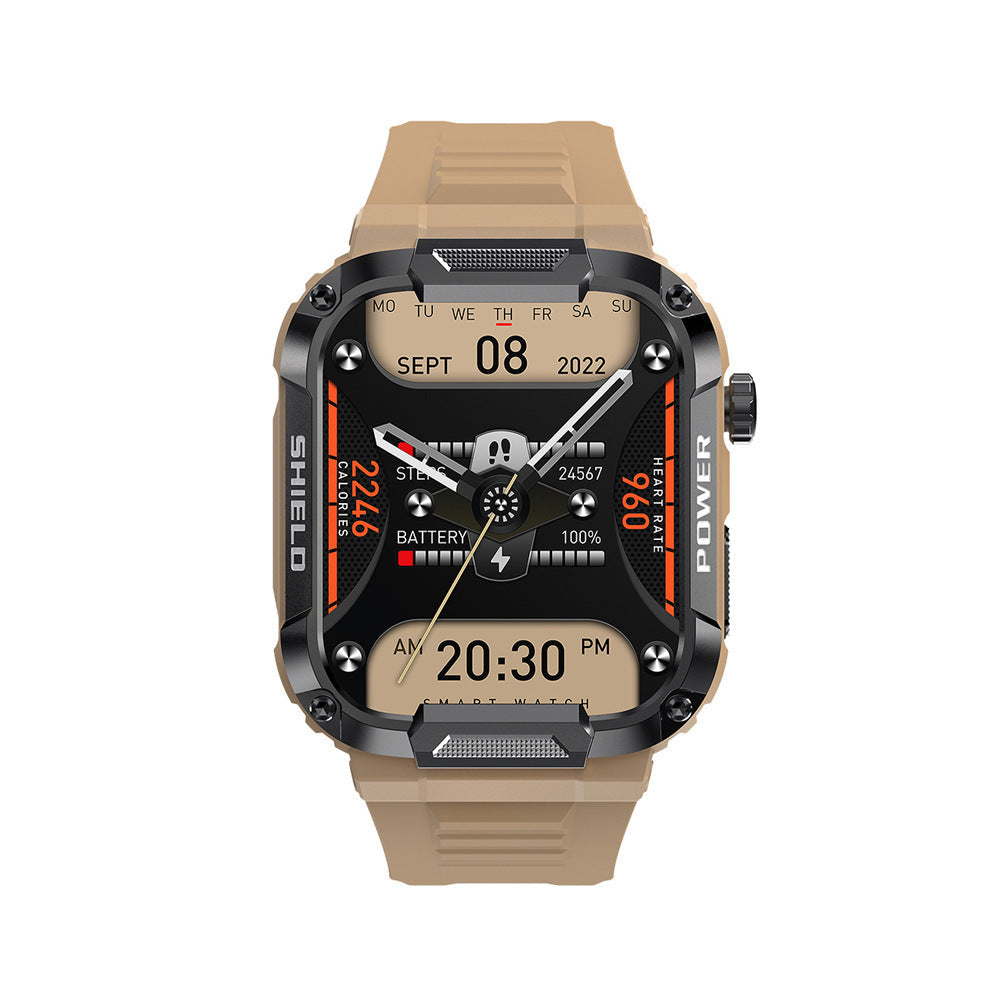 HKM-617299 Multi-Functional Outdoor Waterproof Watch with Dual-Mode Call and Bluetooth Connectivity