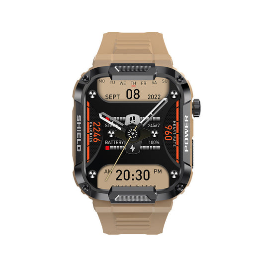 HKM-617299 Multi-Functional Outdoor Waterproof Watch with Dual-Mode Call and Bluetooth Connectivity