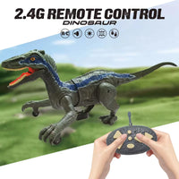 HKM-617363 2.4G Remote Control Climbing Velociraptor with Spray Function and Sound Effects for Kids