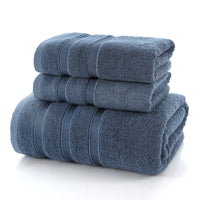 HKM-617363 Bamboo Fiber Bath Towel – Super Absorbent, Soft, Available in Blue, Purple, Gray, and Brown (70x140 cm)