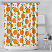 HKM-617491 Customizable Plant Waterproof Mildew-Proof Bathroom Shower Curtain with Hooks, 180cm x 180cm