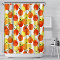 HKM-617491 Customizable Plant Waterproof Mildew-Proof Bathroom Shower Curtain with Hooks, 180cm x 180cm