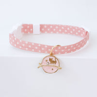 HKM-617491 Dog Collar Cute Adjustable Silent Moon Accessory