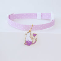 HKM-617491 Dog Collar Cute Adjustable Silent Moon Accessory