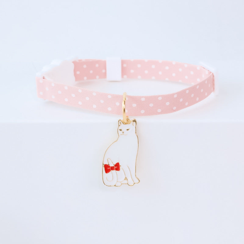 HKM-617491 Dog Collar Cute Adjustable Silent Moon Accessory