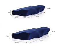 HKM-617619 Air Layer Neck Memory Pillow - Comfortable Supportive Design - Available in 50x30cm and 60x35cm Sizes