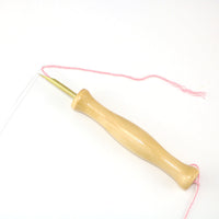 HKM-617619 Poke Needle Embroidery Set with Bamboo Ring and Accessories for Creative Crafting
