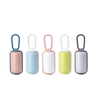 HKM-617619 Portable Pet Waste Bag Holder Dispenser - Mini ABS Garbage Box for Dogs and Cats