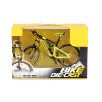 HKM-617747 Diecast Motorcycle and Miniature Bike Model Toys for Kids, 1:10 Scale, Window Box Packaging