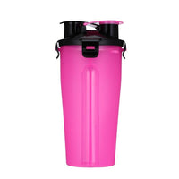 HKM-617811 Portable Pet Water Cup with Folding Bowl - Durable PP & TPE Materials