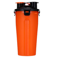 HKM-617811 Portable Pet Water Cup with Folding Bowl - Durable PP & TPE Materials