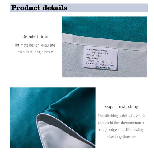 HKM-618067 Large Ice Silk Pillowcase – Anti-Static, Anti-Bacterial, Sustainable, Non-Toxic, Multicolor