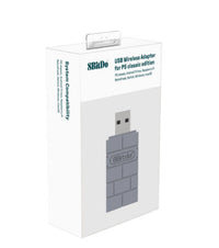 HKM-618131 Universal Gamepad Adapter – USB Interface for Handles, TYPE-C OTG Options in Wine Red, Gray, Gold, and Silver