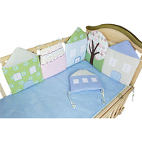 HKM-618259 Cartoon Pattern Cotton Baby Bed Linen - 30x30 Bed Circumference, All-season Use