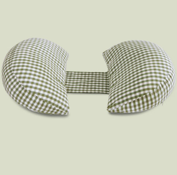 HKM-618771 Adjustable Multifunctional Pregnancy Pillow - 100% Cotton Cover, High Elastic Cotton Filling, Antibacterial Liner