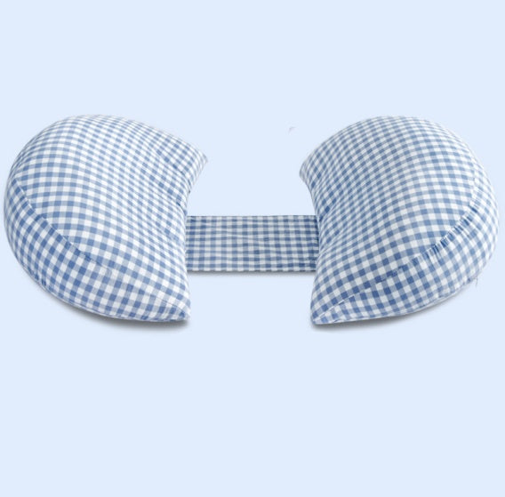 HKM-618771 Adjustable Multifunctional Pregnancy Pillow - 100% Cotton Cover, High Elastic Cotton Filling, Antibacterial Liner