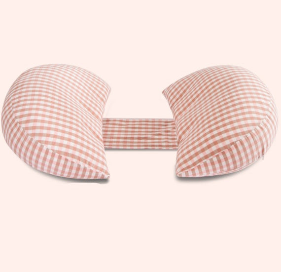 HKM-618771 Adjustable Multifunctional Pregnancy Pillow - 100% Cotton Cover, High Elastic Cotton Filling, Antibacterial Liner