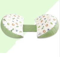 HKM-618771 Adjustable Multifunctional Pregnancy Pillow - 100% Cotton Cover, High Elastic Cotton Filling, Antibacterial Liner