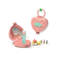HKM-618771 Mini Scene Play House Doll Toy Set for Kids with Music and Jewelry Accessories