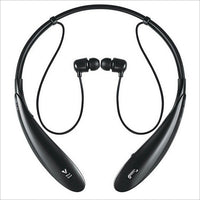 HKM-618835 Smart Wireless Bluetooth Neckband Headset with Battery Display and Voice Control, Stereo Sound