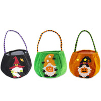HKM-619219 Cartoon Forest Man Doll Halloween Candy Bag in Orange, Black, or Green - 22x18x0.5CM
