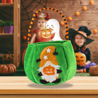 HKM-619219 Cartoon Forest Man Doll Halloween Candy Bag in Orange, Black, or Green - 22x18x0.5CM