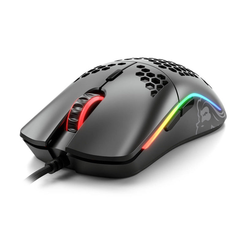 HKM-619283 Lightweight Hollow Optical Gaming Mouse with Adjustable DPI and 6 Keys, Wired USB Connection