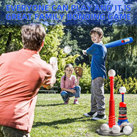 HKM-619347 Children's Baseball Playset for Indoor and Outdoor Sports Training, Ages 3+