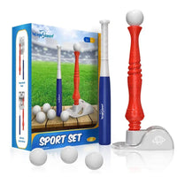 HKM-619347 Children's Baseball Playset for Indoor and Outdoor Sports Training, Ages 3+