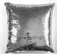 HKM-619475 Personalized Sequin Photo Cushion Cover for Wedding, Baby, or Pet Memories - 40cm x 40cm