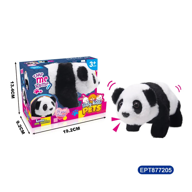 Electronic Plush Dog Toy with Sound for Children 5-7 Years - Battery Operated, Soft Plush Material