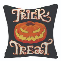 HKM-619923 Halloween-Themed Linen Print Pillowcase in Various Designs