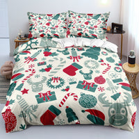 HKM-620243 Cartoon Anime Velvet Bedding Set - Available in Various Sizes